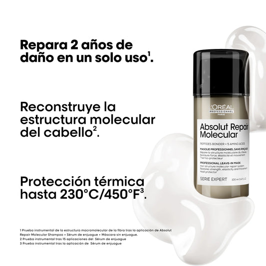 Absolut repair molecular crema sin Enjuague Reparadora
