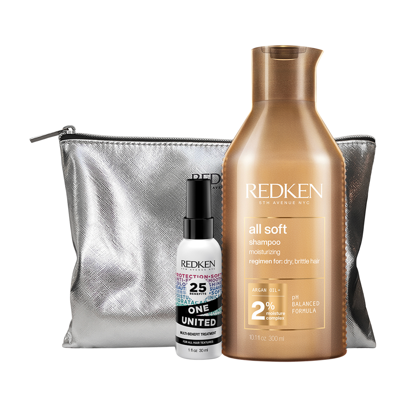 Set Shampoo All Soft + One United